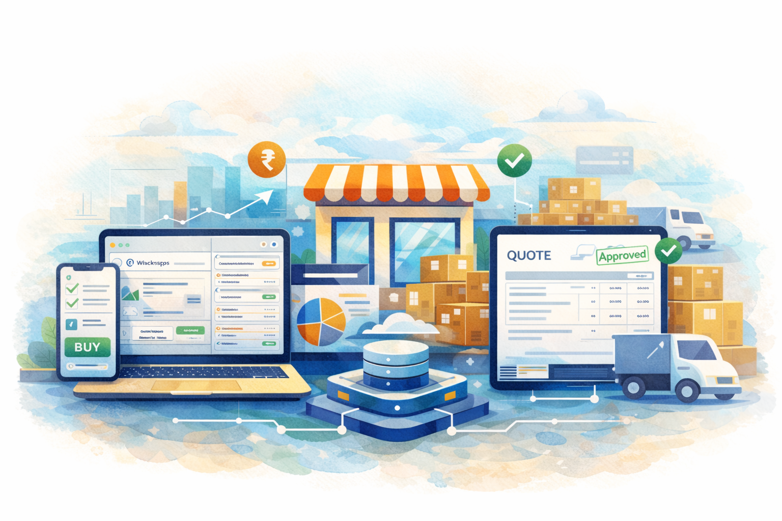 Digital operations for local commerce and SMEs